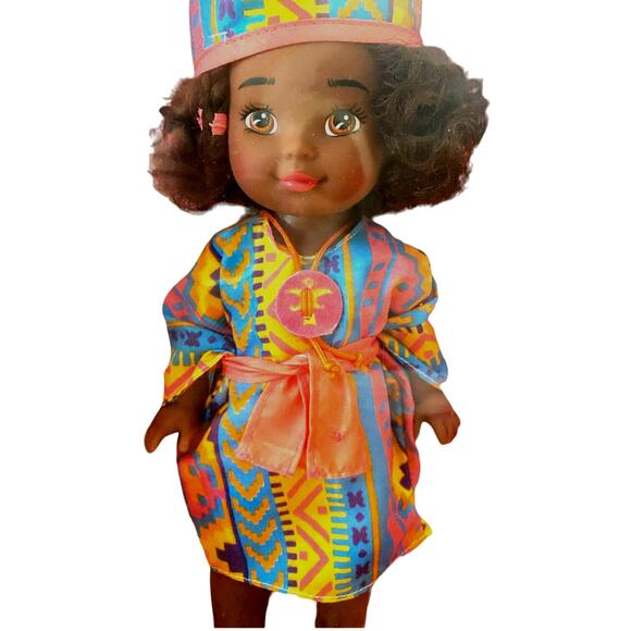 1993 Mattel Lovable Babies Li’l Alani Doll with Outfit 10 Inch - MIB - A432z - Picture 13 of 13